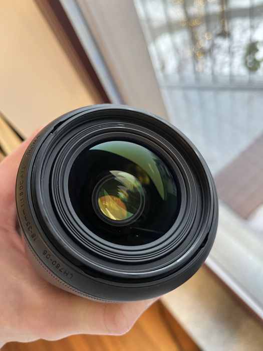 Objektyw Sigma 18-35 art 1.8 + Viltrox EF-M2 II