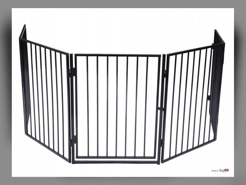 nowe barierka zabezpieczająca przykręcana metal 304 x 74,5 cm 5x304 wysyłka
