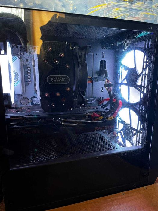 Ігровий Ryzen 7 3700x AMD RX6700 XT 32gb ОЗУ SSD M2 1tb Kingston RGB