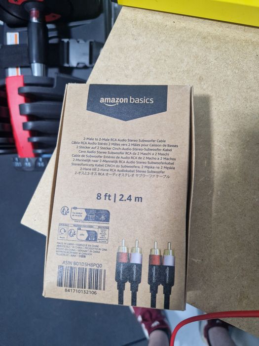 Cabo RCA macho macho 2.4m