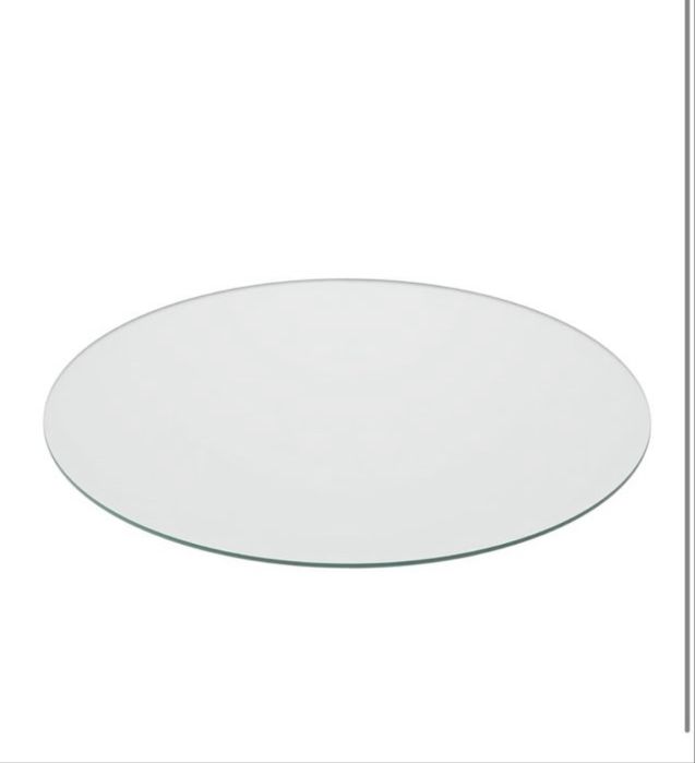 Szklany blat 90 cm , 8 mm grubości