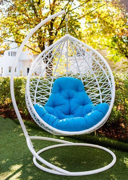 Кресло-Кокон Подвесные Качели Эльферо. Кресло Качалка из ротанга