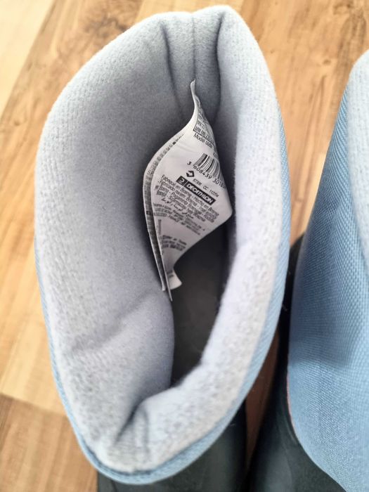 Nowe, ciepłe śniegowce / kalosze zimowe Decathlon, rozm. 35/36