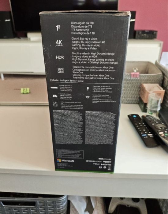 Xbox X preta 1tb