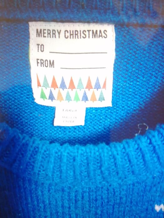Sweter świąteczny. L. Metry Christmas
