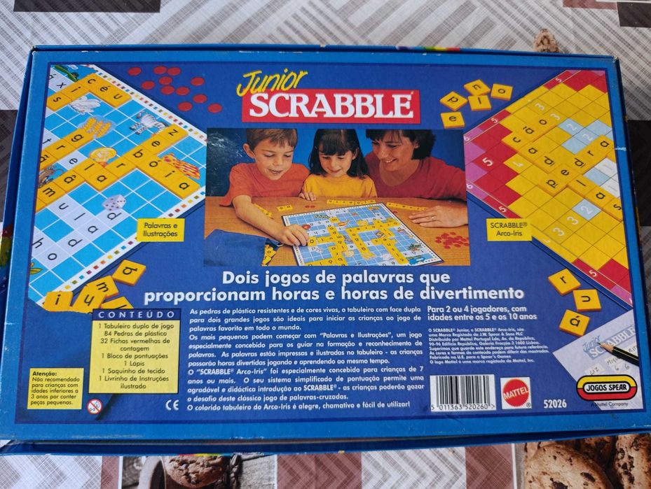 Jogo tabuleiro Scrabble