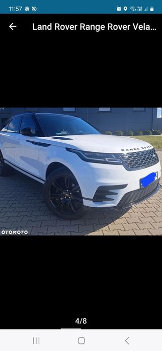 Land Rover Range Rover Velar Super Okazja Sprzedam Land Rover Velar Serwisowany w Land Rower