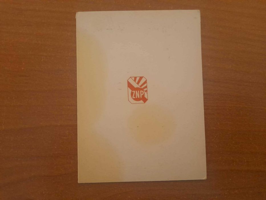 Oryginalna legitymacja z 1975 roku