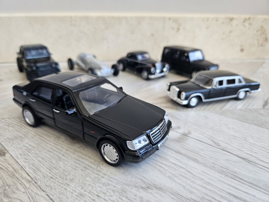 Колекція Mercedes у масштабі 1:32 - 1:43