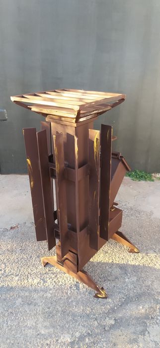 Изготавливаем печь ракета