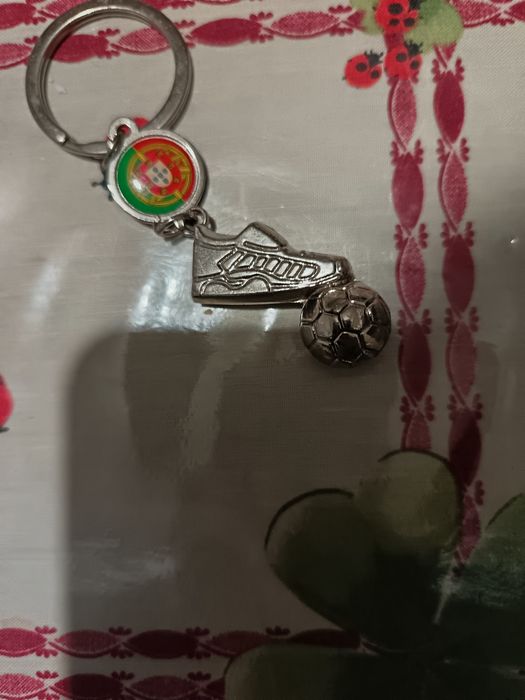 Ball-shaped keychain with slipper design for Portugal (Free shipping)64751958991874121
