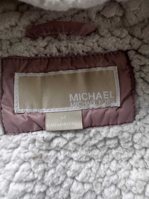 Kurtka przejściowa dziewczęca ocieplana Michael Kors rozm. 104