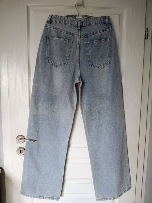 Nowe jeansy wide leg blue
