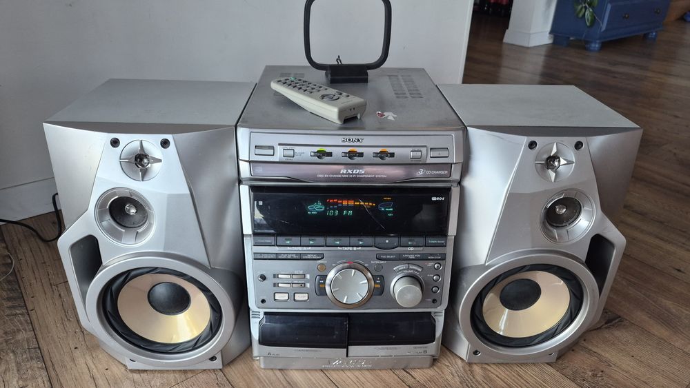 Wieża Sony RXD5, zestaw