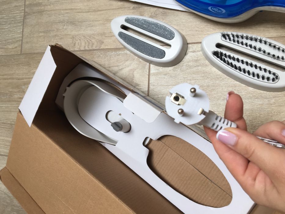 Mini żelazko, parownica, strimer