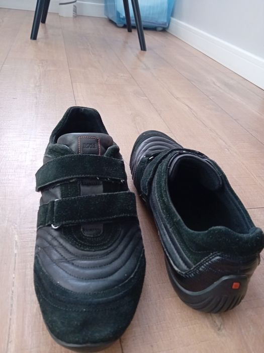 Buty HUGO BOSS na rzep, długość wkładki 30 cm
