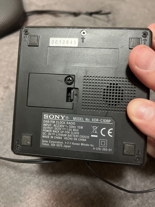 Radio sieciowo-bateryjne DAB+, FM Sony XDR-C1DBP