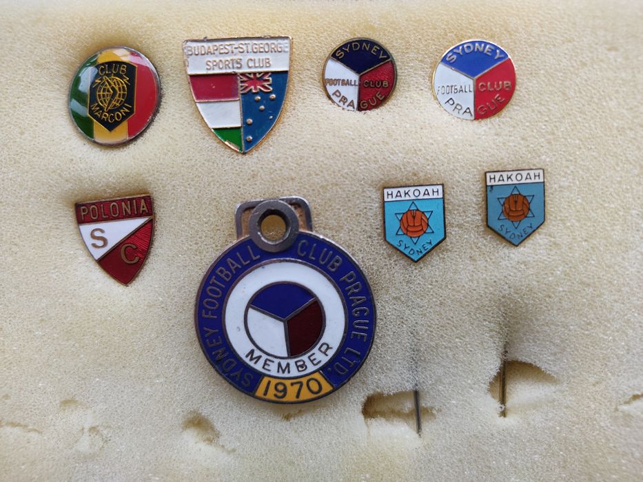 Pin emblema de clube de futebol de Austrália