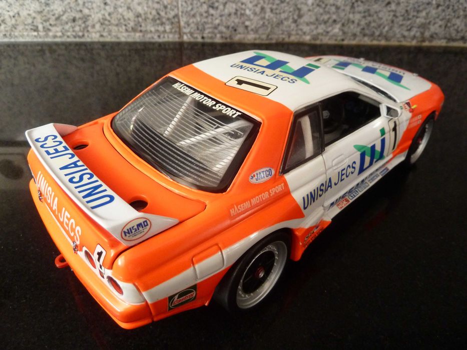 1:18 Kyosho, Nissan Skyline GTR, Unisia AutoArt Minichamps