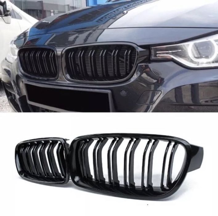 Решетка радиатора ноздри BMW F10 F15 ф25 E60 E90 F30 Е70 Е39 Е46 бмв