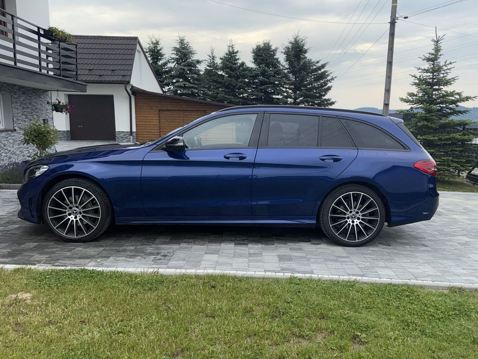 Mercedes-Benz C220d 4MATIC AMG Line | OM654 194 KM | Pneumatyka | Panorama | Virtual Cockpit | 2020