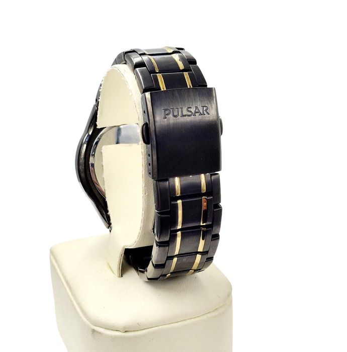 Zegarek męski Pulsar Sport CZARNO ZŁOTY PF8413X1