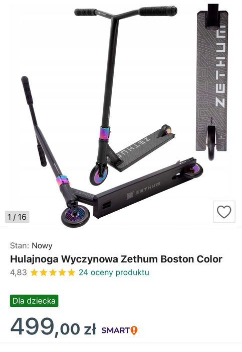 Sprzedam hulajnogę Zethum