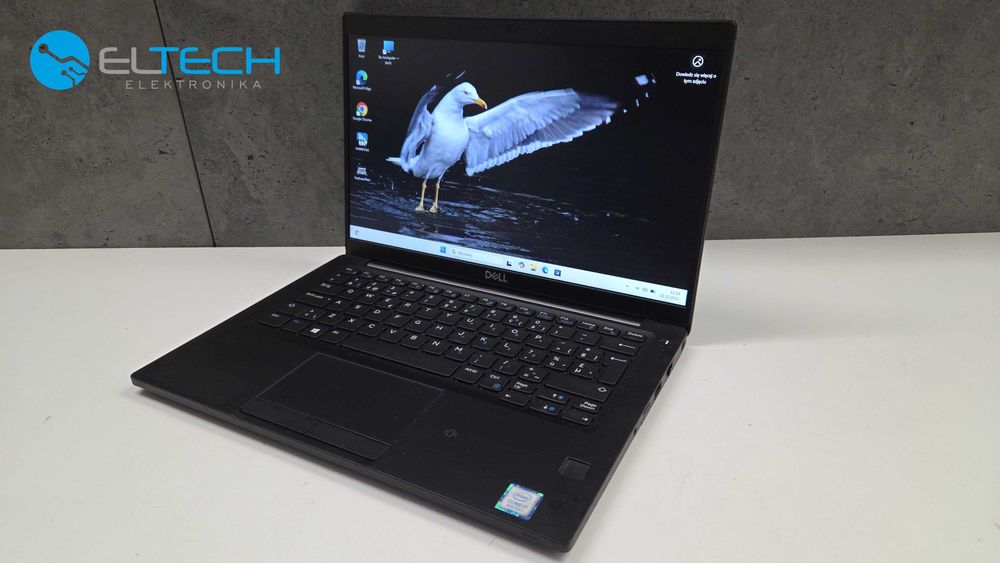 ULTRA Dell Latitude 7390 i7 8650U ram 16GB dysk 256SSD Full HD IPS gwarancja Windows 11 Laptop do domu pracy nauki warsztatu biura biznesowy mocny 13"