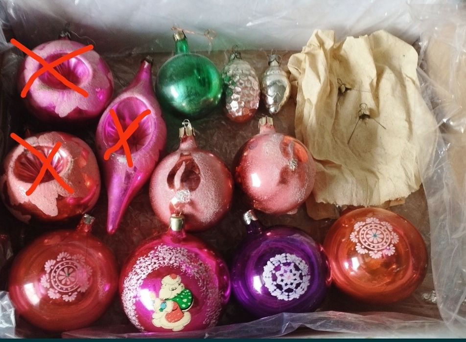 Ялинкові прикраси радянських часів