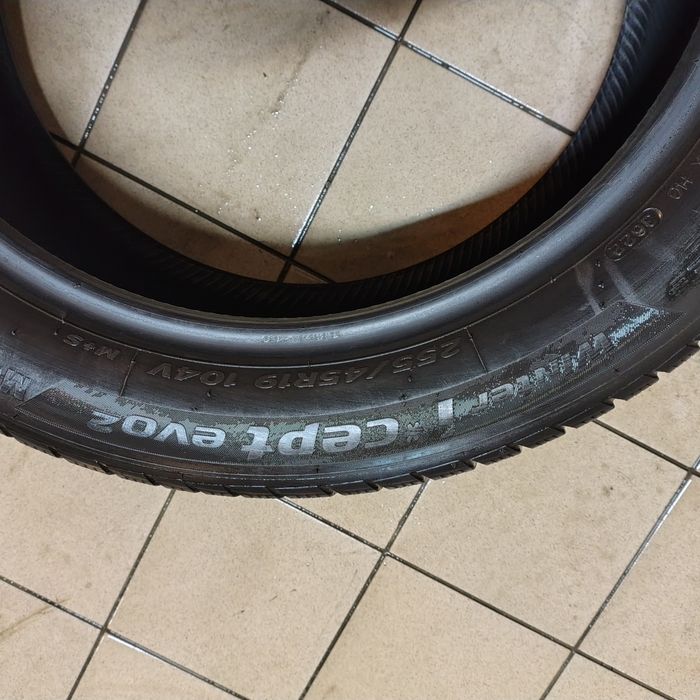 Hankook 255/45R19 opony zimowe 2szt winter icept evo2 2022rok