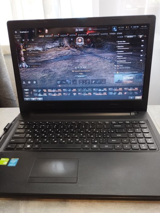 Продам ноутбук lenovo ideapad 100-15IBD(80QQ)