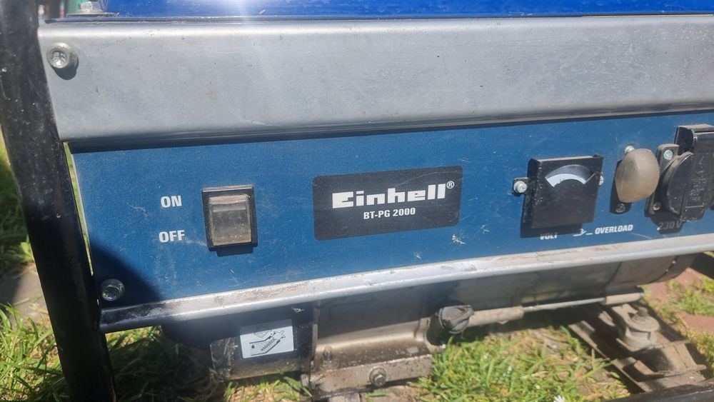 Agregat prądotwórczy Einhell BT-PG 2000 prawie nowy