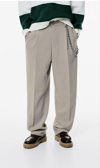 NEW ORIGINAL ! Чоловічі брюки Pull&Bear Baggy зі стрілками