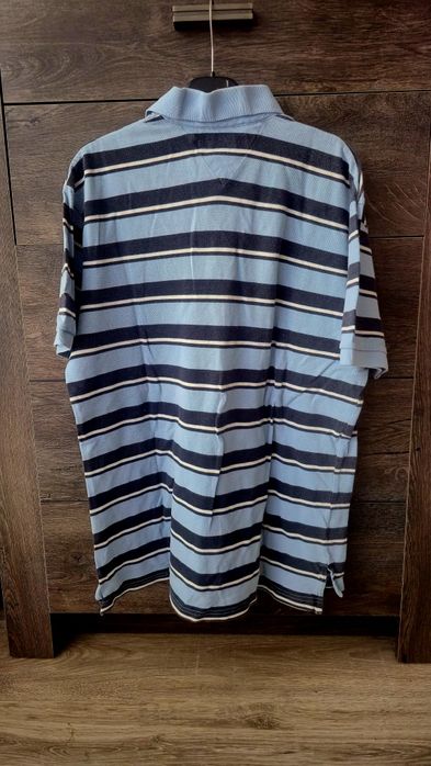 Koszulka polo męska w paski Tommy Hilfiger r. L