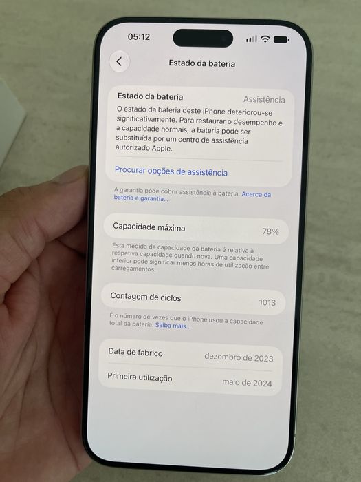 Iphone 15 pro max 256gb - Como Novo