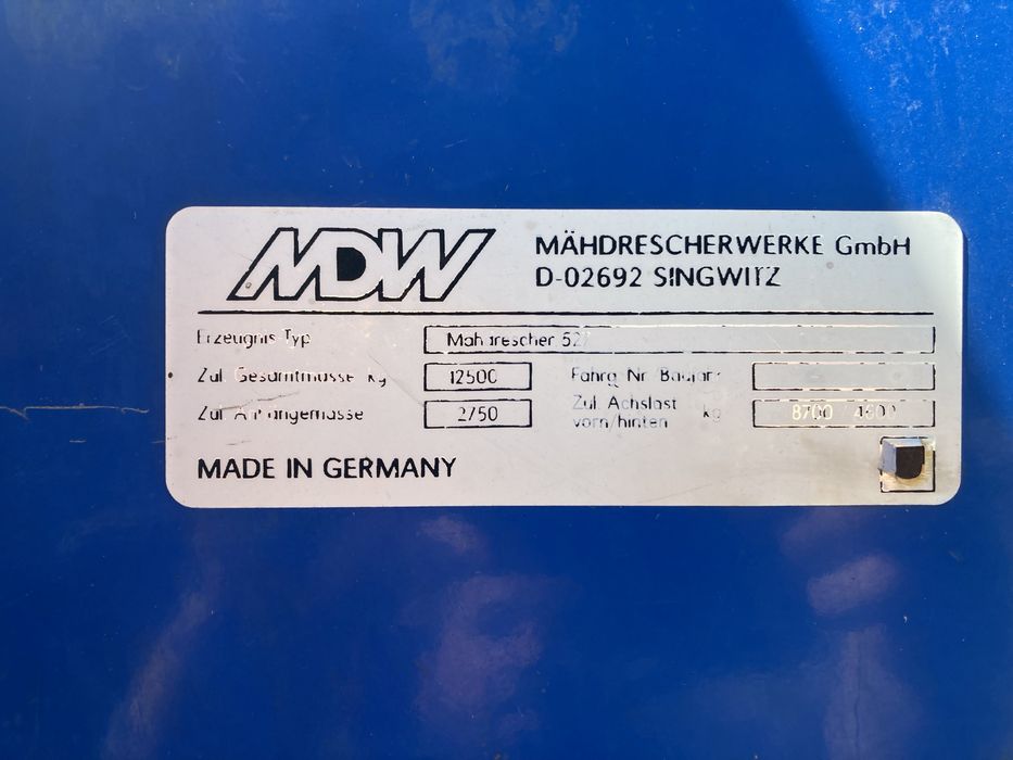 Kombajn MDW 527.