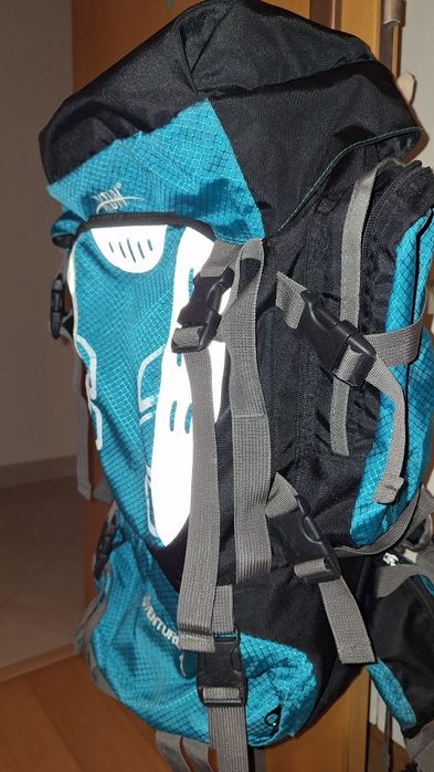 Mochila 75l, ideal para escutismo ou acampar