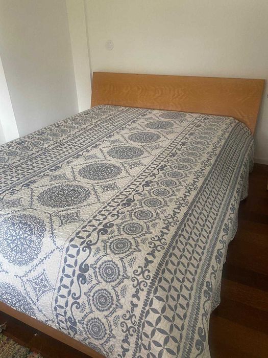 Mobília Quarto Moderna Completa (Madeira maciça)