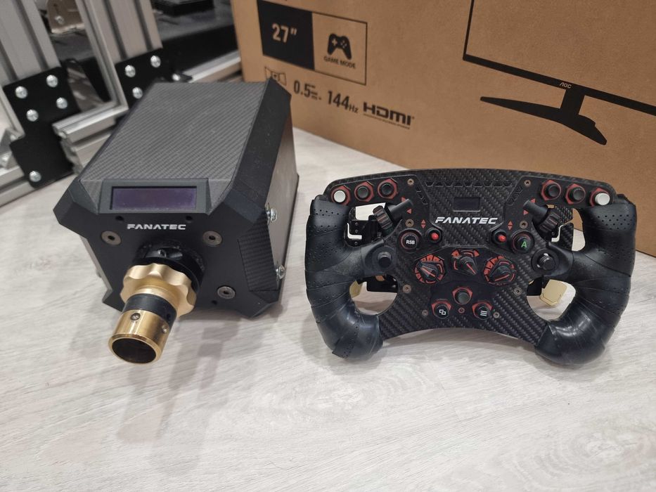 Conjunto Fanatec Podium DD2 + Fanatec Formula V2.5