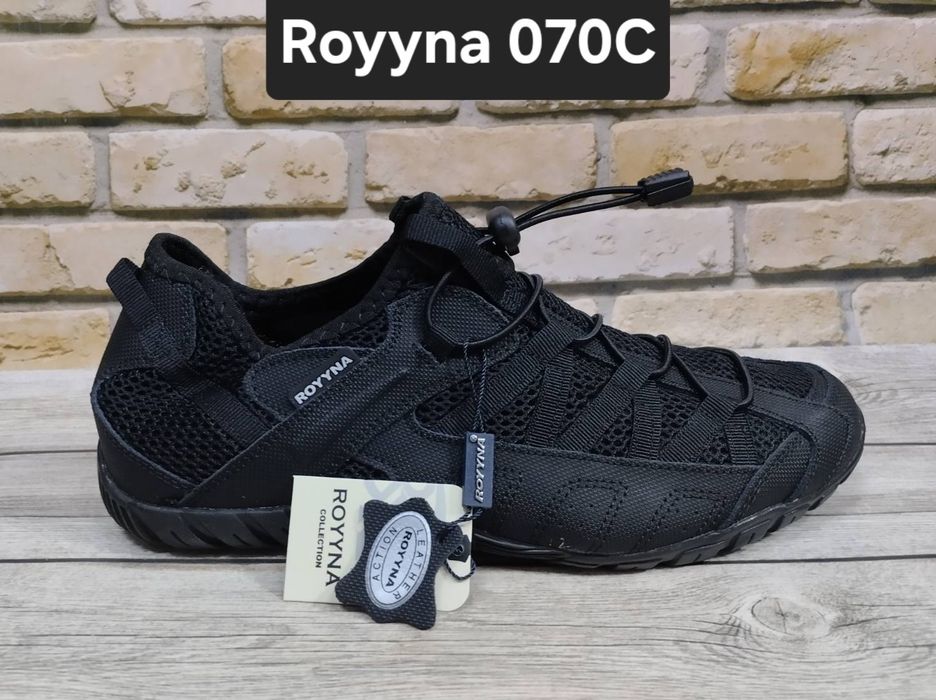 Чёрные летние мужские кроссовки 41-46р