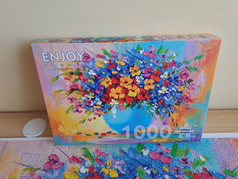 Puzzle  Enjoy " A Bouquet of Flowers" 1000el.