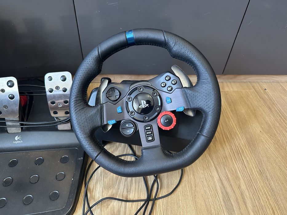 Игровий руль Logitech G29 PC/PS 3/4/5 (thrustmaster) тести/відео, g923