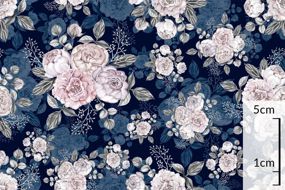 Czapka wiosenna - z dresówki cyfrowej - hand made -