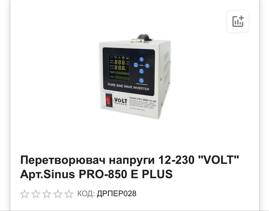Volt polska дбж безперійник