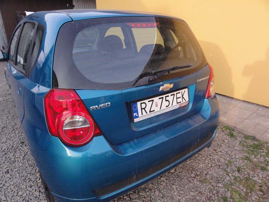 CHEVROLET AVEO 1,2 niski przebieg