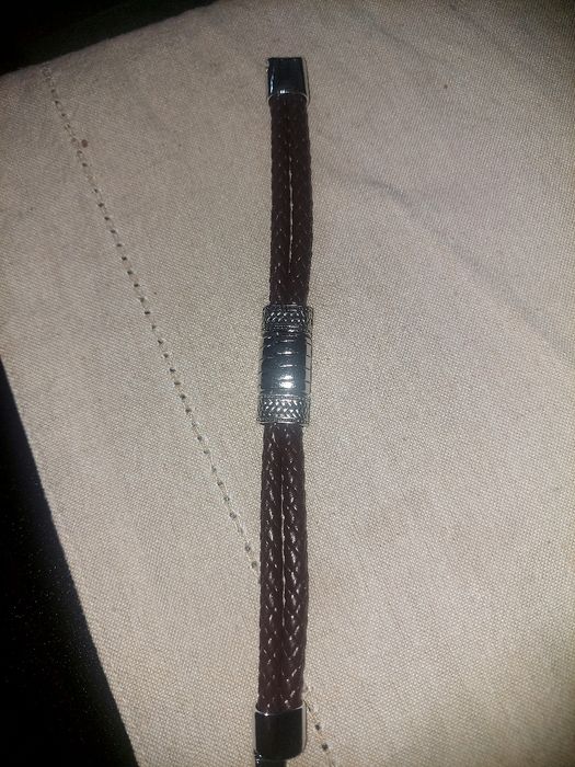 Stylowa modna bransoletka męska