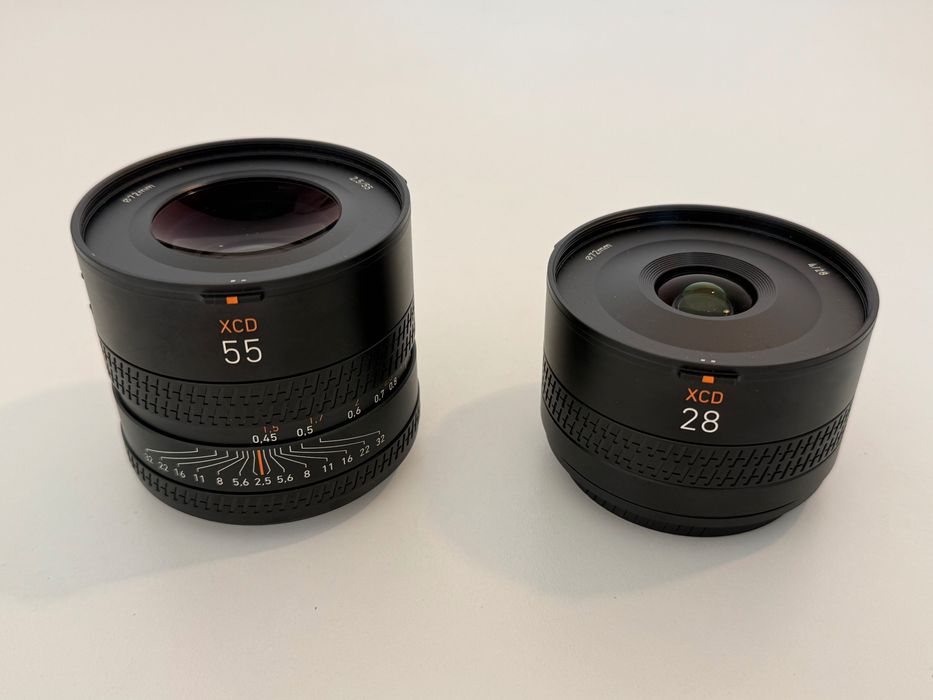 Hasselblad X2D 100C + lentes XCD 28p + XCD 55v
