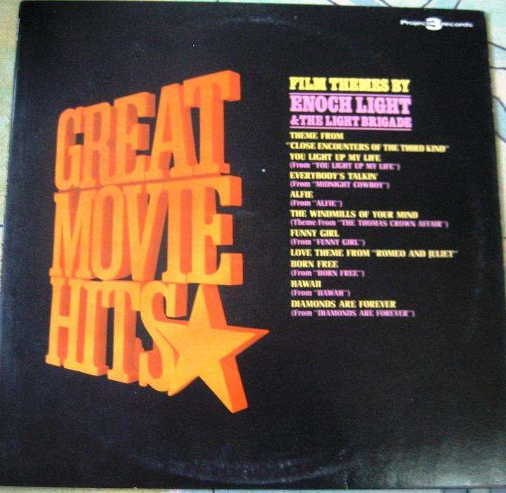 Vinyl LP Records: Compilation Albums of 1980s Hits, Cinema, Eurovision
