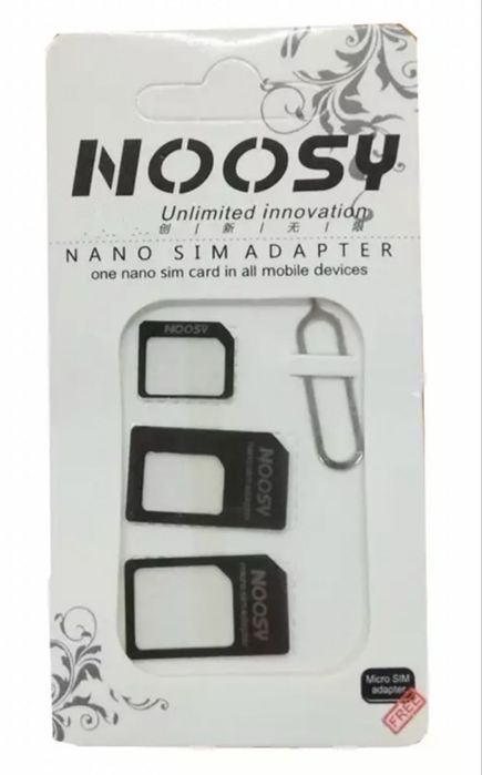 Noosy przejsciowki adaptery do karty simm 2 opakowania za 10