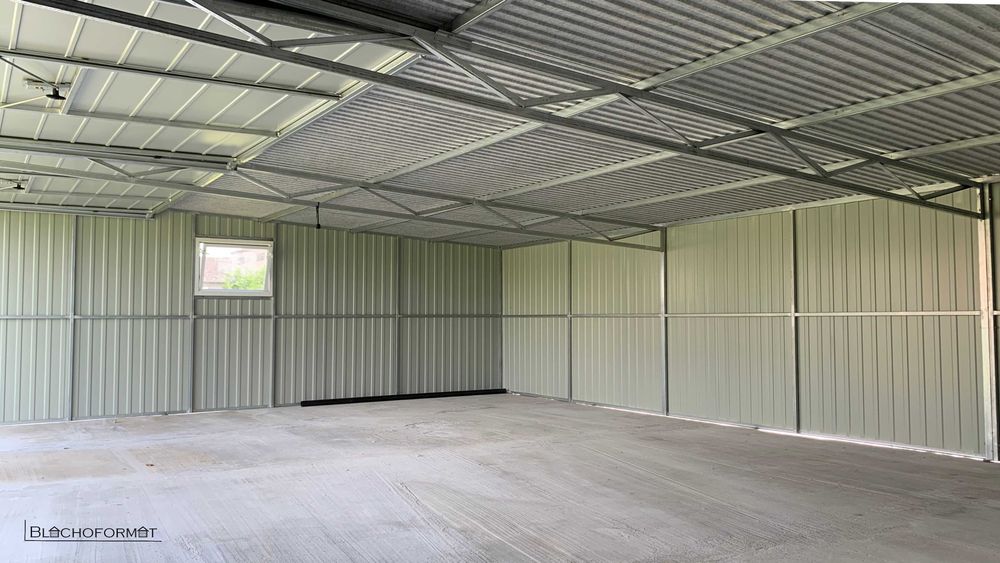 Garaż blaszak 9x5 9x6 8x5 7x5 6x5 6x6 konstrukcja ocynkowana
